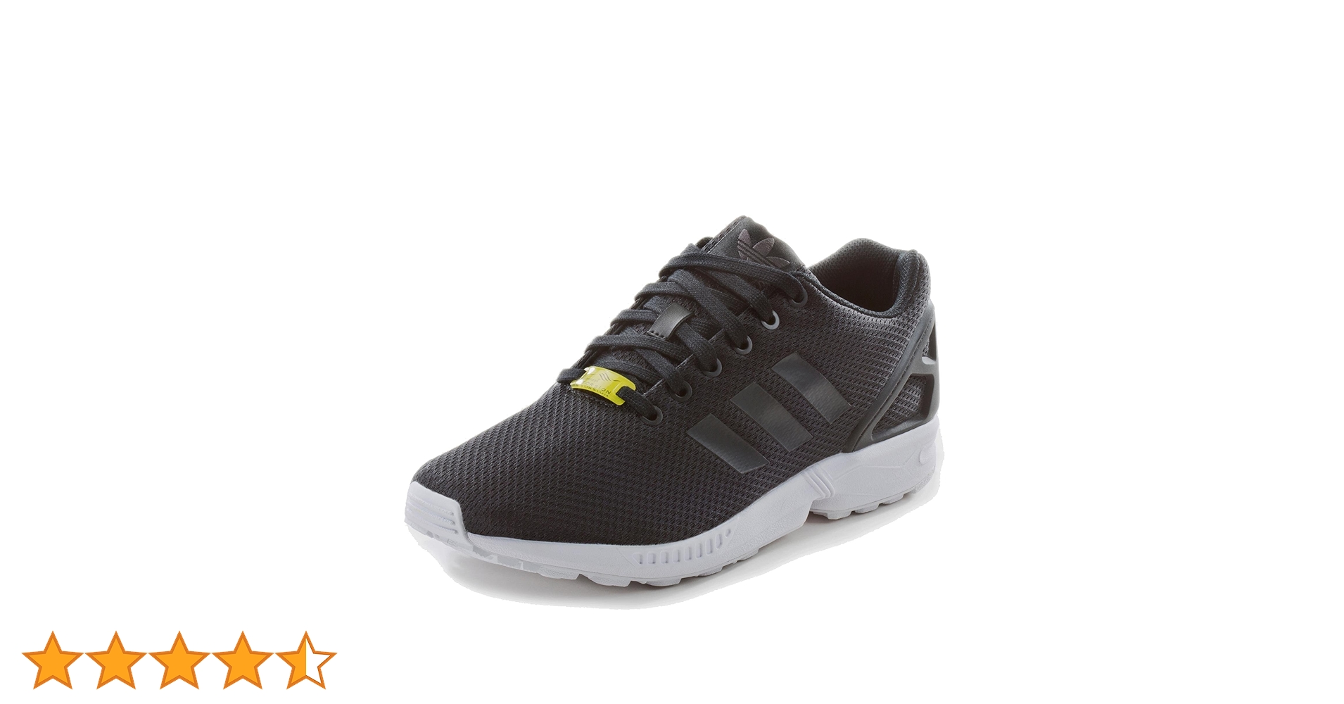 adidas Üniseks Zx Flux fitness ayakkabısı, Siyah Siyah Siyah Beyaz